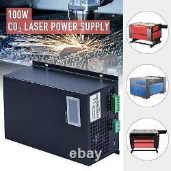 100W Laser Power Supply for 60W 80W 100W CO2 Laser Tube Engraver Cutter LCD
