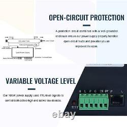 100W Laser Power Supply for 60W 80W 100W CO2 Laser Tube Engraver Cutter LCD
