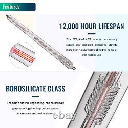 130W Replacement High Power Laser Tube for CO2 Laser Engrver Cutter 12000hr Life