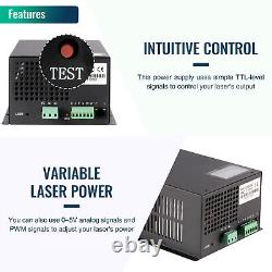 150W CO2 Laser Power Supply for Engraver Cutting Engraving Machine LCD Display