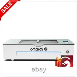 1OMTech Polar 55W Laser Engraver 12x20 Autofocus with Lightburn & Rotary Axes