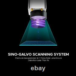 30W Fiber Laser Engraver 7x7 Mopa JPT Color Metal Fiber Laser Marker Machine