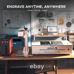 60W Fiber Laser Engraver 7x7 Mopa JPT Color Metal Fiber Laser Marker Machine