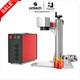 60w Mopa Fiber Laser Engraver Color Metal Marking Machine With Rotary Axis