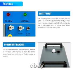 9L Industrial CW-3000 Water Chiller 40W 50W Laser Engraver Cutter Used