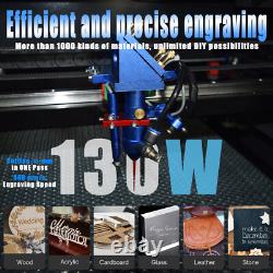 Autofocus 130W 35x55 Co2 Laser Engraver Cutter Cutting Engraving Machine Ruida