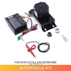 Autofocus Sensor Kit with Z-Axis Motor for 50W and up CO2 Laser Engraver Cutter