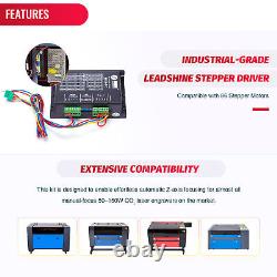 Autofocus Sensor Kit with Z-Axis Motor for 50W and up CO2 Laser Engraver Cutter