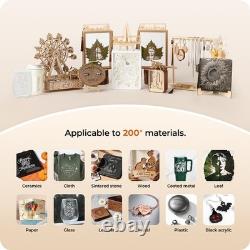 BlazeX M3 10W Laser Engraver Machine, 0.01mm Ultra-precision Laser Cutter