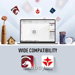 Brand NEW Polar 50W Desktop CO2 Laser Cutter & Engraver Machine w Rotary