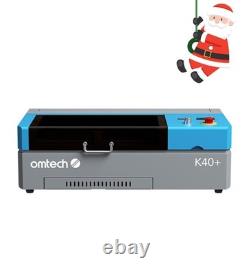 CO2 Laser Engraver 45W 12 x8 Desktop Cutter OMTech K40+ Adjustable 12x8 Machine