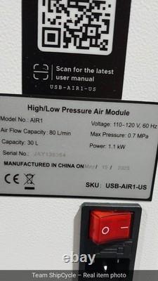 DEFECTIVE OMTech Air Assist for CO2 Laser Engravers and Cutters model US G3D