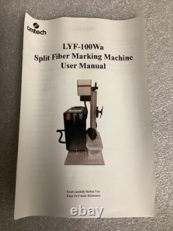 Fiber Laser Marking Machine 100W MOPA Laser Engraver