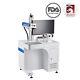 Fiber Laser Marking Machine 6.9x6.9 30w Metal Marker Engraver With Rotary Axis