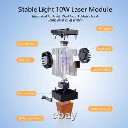 Industrial Grade Laser Engraver, 10000mW Cutting Tool