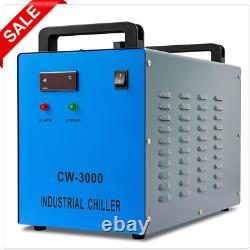 Industrial Water Chiller CW3000 for CNC CO2 Laser Engraver Cutter Marker Used