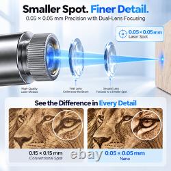 LONGER Nano 6W Portable Laser Engraver, High-Speed Laser Engraver Machine