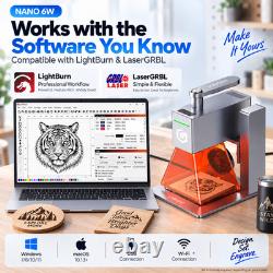 LONGER Nano 6W Portable Laser Engraver, High-Speed Laser Engraver Machine