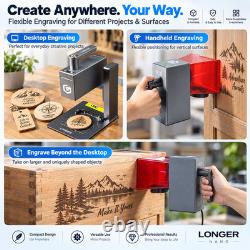 LONGER Nano 6W Portable Laser Engraver, High-Speed Laser Engraver Machine