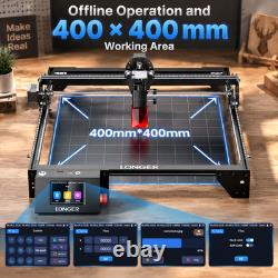 LONGER Ray5 10W Laser Engraver & Cutter, 24000mm/min, with Used Air Assist Kit