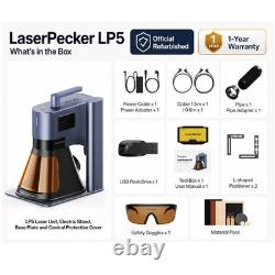 LaserPecker LP5 20W Dual Laser Engraver Metal Deep Engraving-Refurbished