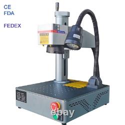 MAX 50W Fiber Laser Engraver Metal Jewerly Gold Mark Engraver Machine FEDEX FDA