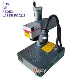 MAX 50W Fiber Laser Engraver Metal Jewerly Gold Mark Engraver Machine FEDEX FDA