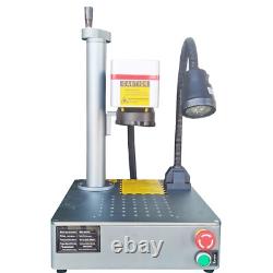 NEW 50W Fiber Laser Steel Mark Engraver Machine Ezcad 2 Lightburn FEDEX FDA