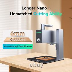 NOVODESK NANO 6W Laser Engraver Cutter Portable Desktop Wood Leather Machine New