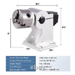 OMTechT? 30W Fiber Laser Metal Engraver Marker 7x7 with Extrame Accessories