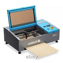 OMTechT 40W CO2 Laser Engraver 8x12 Workbed, 2024 Upgraded K40 Marker