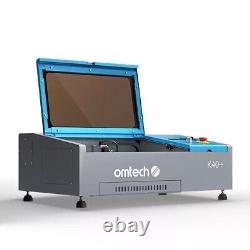 OMTechT 40W CO2 Laser Engraver 8x12 Workbed, 2024 Upgraded K40 Marker