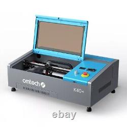 OMTechT 40W CO2 Laser Engraver 8x12 Workbed, 2024 Upgraded K40 Marker
