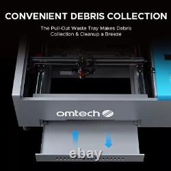 OMTechT 40W CO2 Laser Engraver 8x12 Workbed, 2024 Upgraded K40 Marker