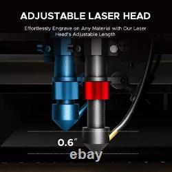 OMTechT 40W CO2 Laser Engraver 8x12 Workbed, 2024 Upgraded K40 Marker