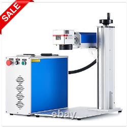 OMTechT? 50W Fiber Laser Metal Engraver Marker Marking Machine 8x8 Workbed