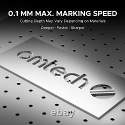 OMTechT Galvo 50W Split Fiber Laser Engraver Marker with 7.9x7.9 Working Area