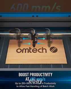 OMTech 100W 20x28 CO2 Laser Engraver with CW-5202 Water Chiller Cutting Machine