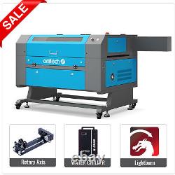 OMTech 100W 20x28in CO2 Laser Engraver Cutter with Badic Accessories Combo C