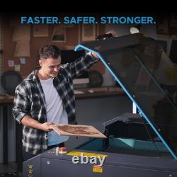 OMTech 100W 24x40 Pronto 45 CO2 Laser Engraver Cutter with Water Chiller 1000m/s