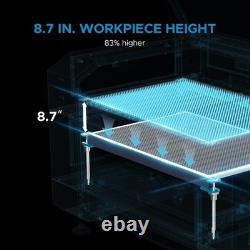 OMTech 100W 24x40 Pronto 45 CO2 Laser Engraver Cutter with Water Chiller 1000m/s
