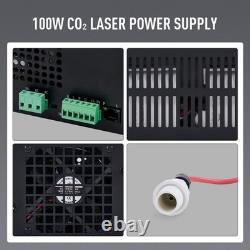 OMTech 100W Laser Power Supply for CO2 Laser Engravers Cutters Digital Power Sup