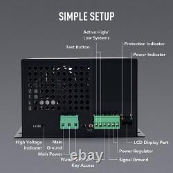 OMTech 100W Laser Power Supply for CO2 Laser Engravers Cutters Digital Power Sup