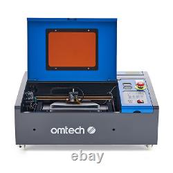 OMTech 12x 8 40W CO2 Laser Marker Engraver Engraving Machine Red Dot Guidance