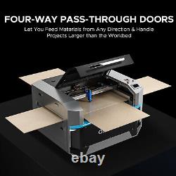 OMTech 130W 34x55 CO2 Laser Cutter Engraver with Lightburn & Chiller