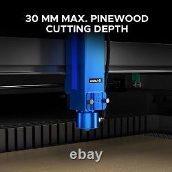 OMTech 130W 34x55 CO2 Laser Cutter Engraver with Lightburn & Chiller