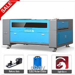 OMTech 130W 35×50 CO2 Dual Tube Laser Cutter Engraver with Premium Accessories B