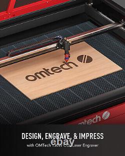 OMTech 130W 35x50 CO2 Laser Engraver Cutter Cutting Engraving with Water Chiller