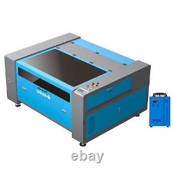 OMTech 130W 35x50 CO2 laser Cutter Engraver Cutting Machine CW5202 Water Chiller