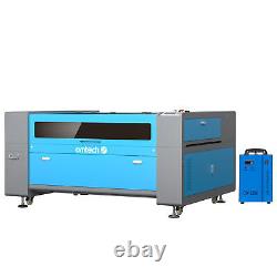 OMTech 130W 35x51 CO2 Laser Cutter Engraver with Dual Tubes CW5202 Water Cutter